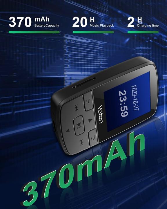 Produktbild Yoton MP3-Player mit Clip (64 GB)