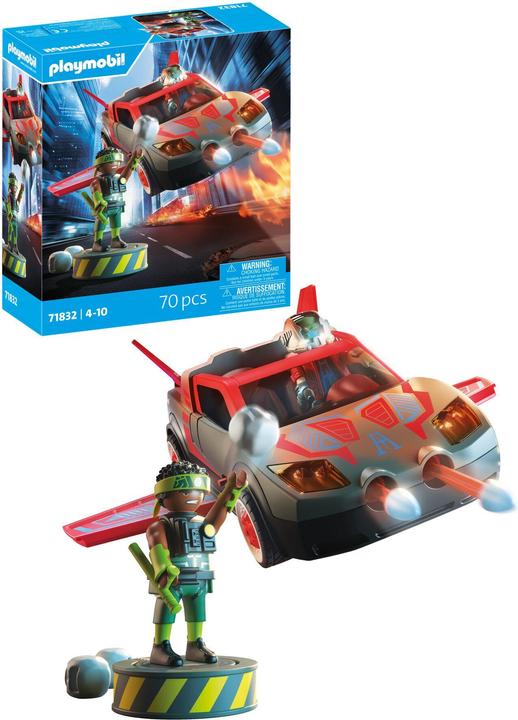Image du produit Playmobil 71832 Helden-Multifunktionsfahrzeug (71832, Playmobil Action Heroes)