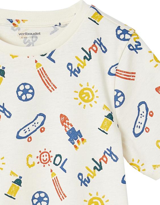 Produktbild Vertbaudet 2er-Pack Jungen Sommer-Schlafanzüge COOL mit Recycling-Baumwolle (110)