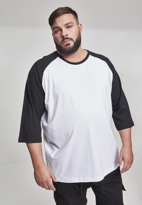 Actual product image Urban Classics Contrast 3/4 Sleeve Raglan Tee (3XL)