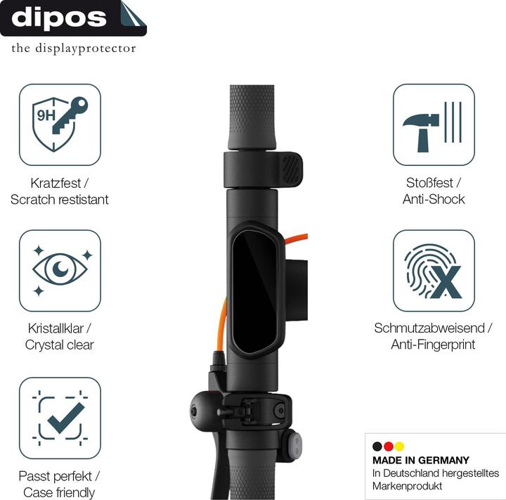 Actual product image Dipos Anti-Shock Screen Protector Clear