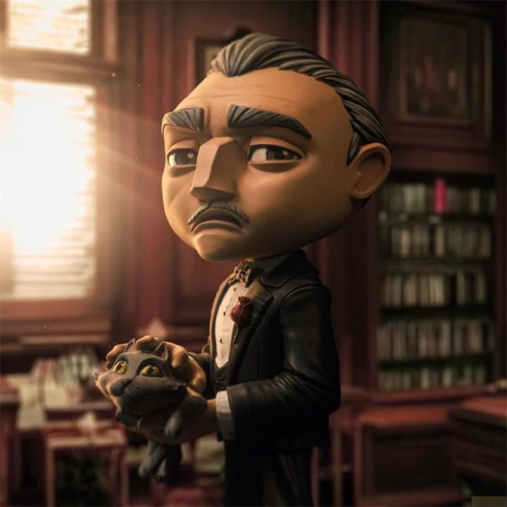 Image du produit Iron Studios Le Parrain Movie Mini Co. Figurine PVC Don Corleone 14 cm