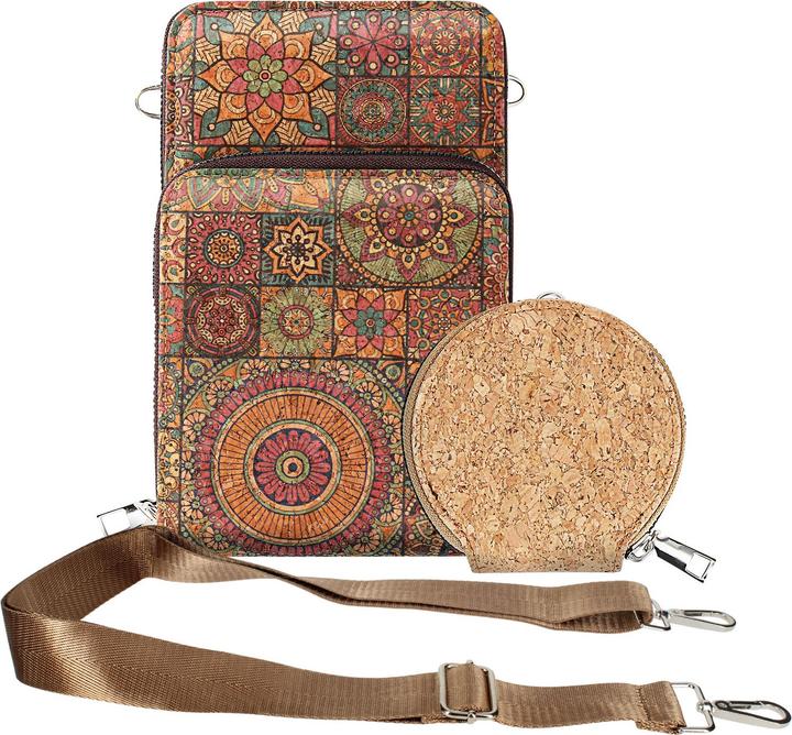 Actual product image Avizar MandalaVibe cork bag
