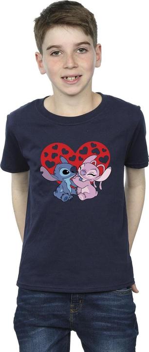 Produktbild Disney Lilo & Stitch Hearts TShirt Jungen (140, 146)