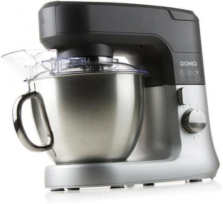 Produktbild Domo Küchenmaschine Komplettset 4,5 Liter Schale DO9182KR Profi-Knetmaschine (1000 W)