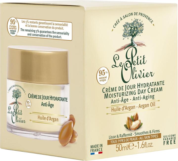 Actual product image Le Petit Olivier Argan Oil Moisturizing Day Cream (50 ml, Day cream)