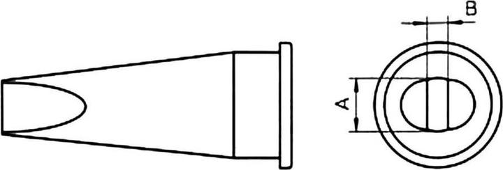 Produktbild Weller Erem Lötspitze 3,2mm WSP150 (Lötspitze)
