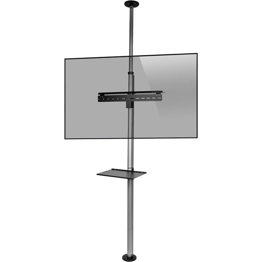 MonLines MDH009 TV Boden-Deckenhalterung ohne Bohren bis 70 Zoll (Boden, 70", 30 kg), TV Wandhalterung