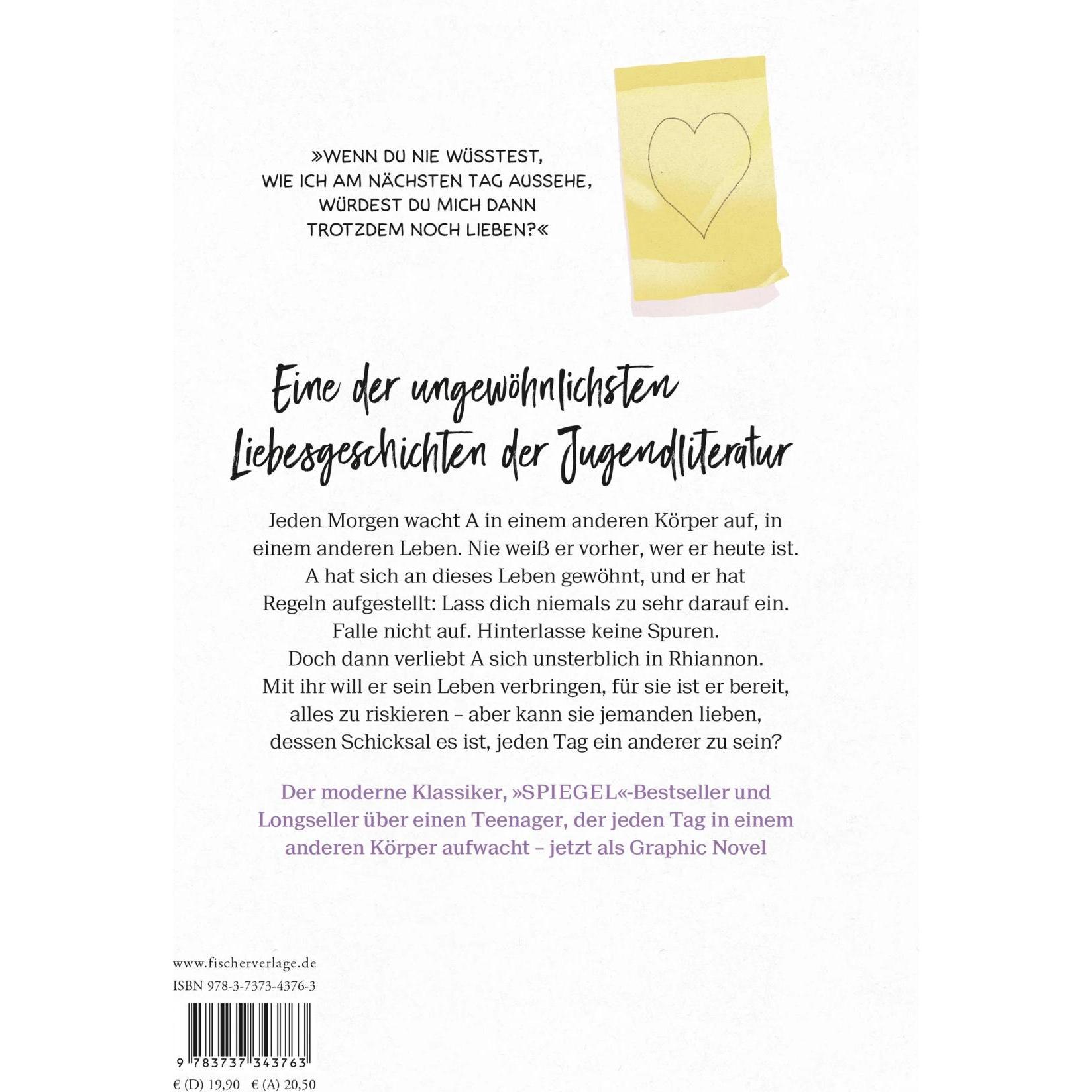 Thumbnail - Every Day. Letztendlich sind wir dem Universum egal. Die Graphic Novel, Belletristik von David Levithan