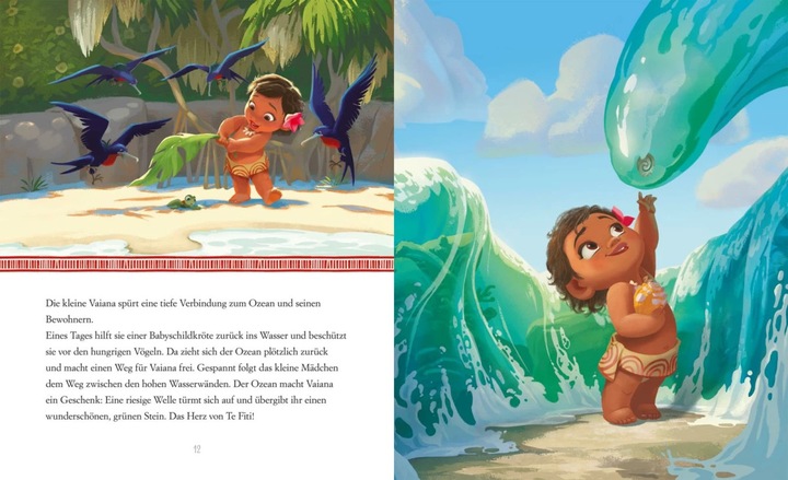 Actual product image Disney - The big book with the best stories: Vaiana (German, Walt Disney, Constanze Steindamm, 2022)