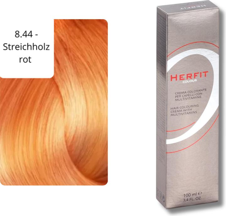 Immagine prodotto XanitaliaPro Colore Per Capelli Con Vitamine (8.44 - Rosso fuoco)