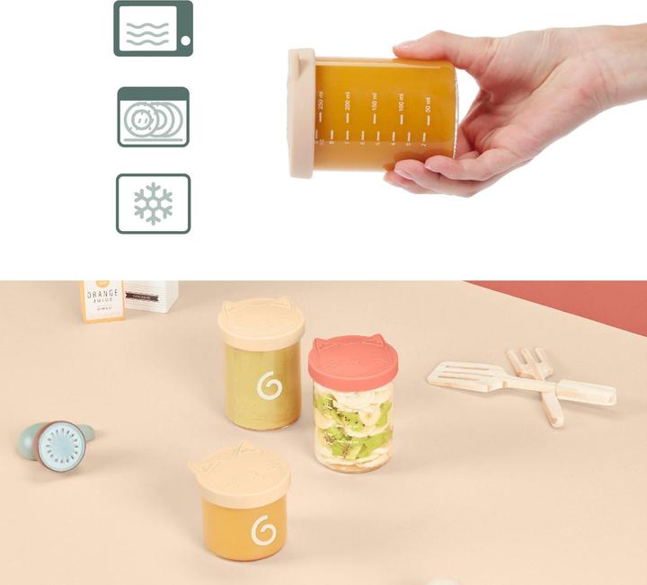 Actual product image Babymoov Isy Bowls Set 6 x 250 ml + 3 x 120 ml