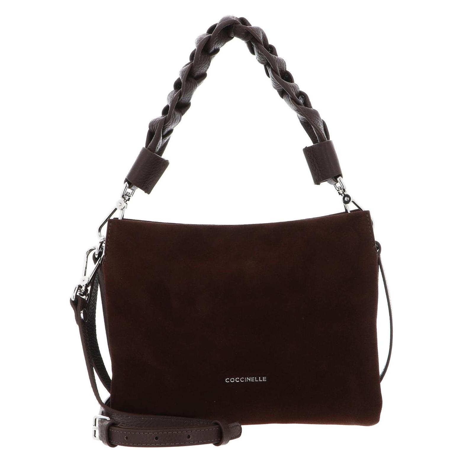 Coccinelle, Damen, Handtasche, Boheme Handbag Suede Grainy Leather