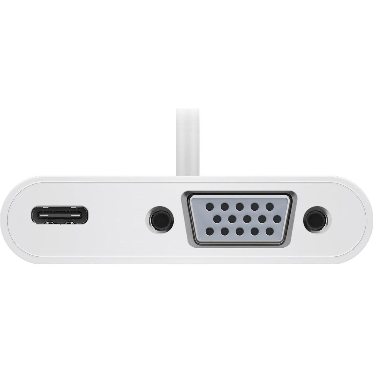 Thumbnail - Goobay USB Typ C — HDMI (Typ A) (USB Typ-C, 1.40 cm), Data + Video Adapter, Weiss