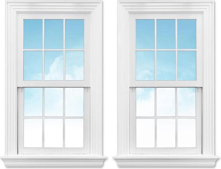 Trenddeko 3D Doppelfenster - Sunny Day