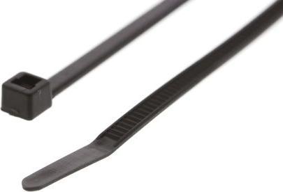 Produktbild HellermannTyton Kabelbinder T, schwarze Serie (Kunststoffkabelbinder, 198 mm, 100 Stk.)