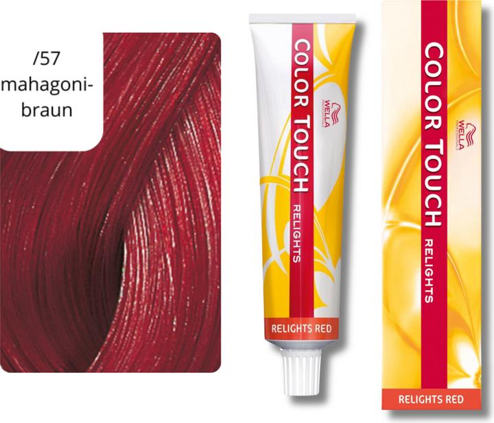Image du produit Wella Touche de couleur Relights (57 acajou brun acajou)