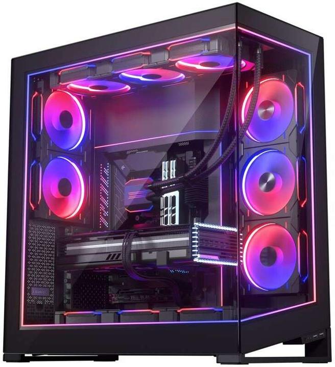 Produktbild Phanteks NV9 Premium DRGB Kit + Power-Hub, 3x für Aussenrahmen, 1x Mainboard Kabel-Cover (Blau, Grün, Rot)