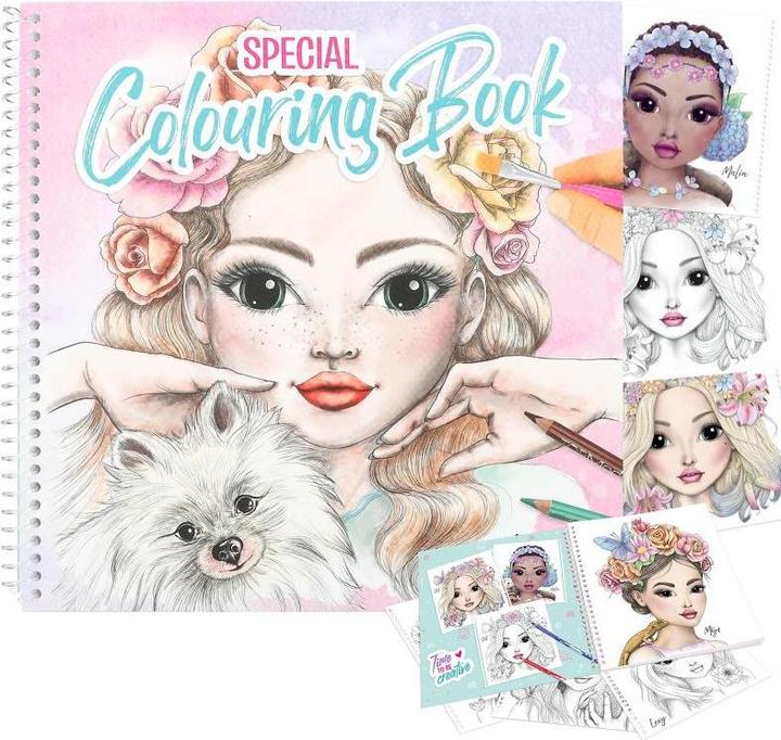 Produktbild Magni Malbuch TOPModel Special Colouring Book