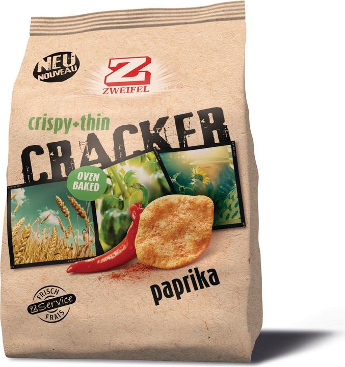 Produktbild Zweifel Baked Cracker Paprika (95 g)