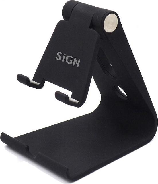 SIGN Universal Desk Stand for Mobile/Tablets - Black