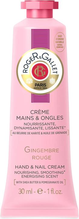 Produktbild Roger & Gallet Gingembre Rouge Hand- & Nagelcreme (30 ml)