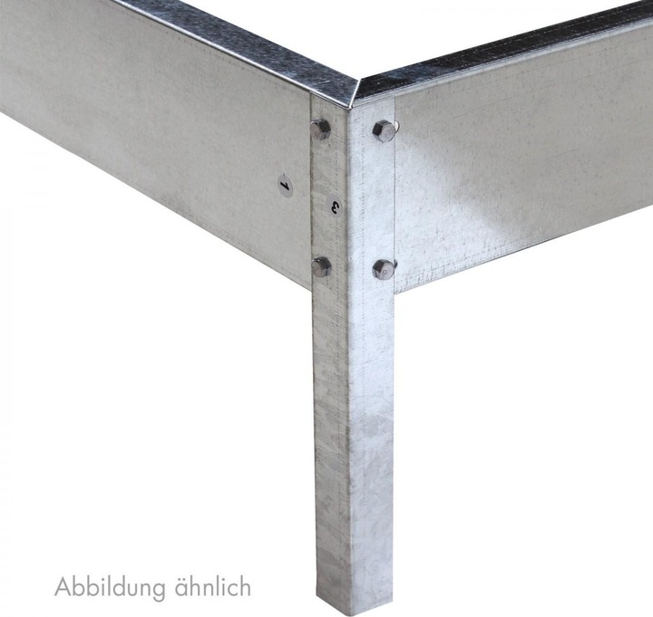 Actual product image Dema Gewächshaus Frühbeet Treibhaus Fundament Basic 6 252x190 cm für Art. 47077