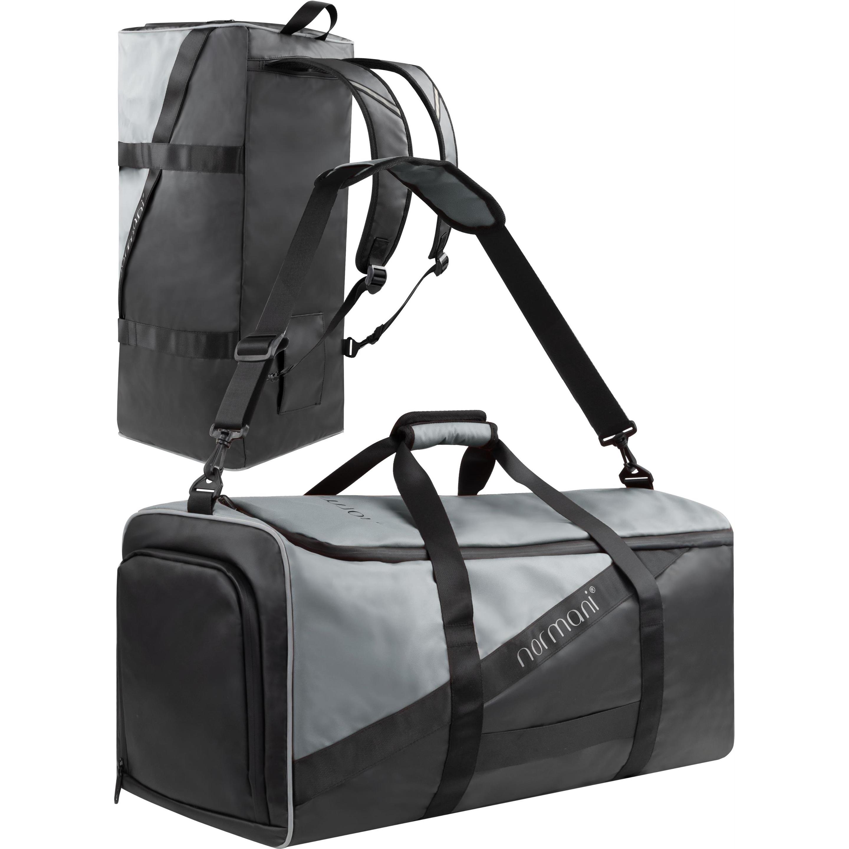 Normani, Tasche, Sporttasche 58 l Ostpass, Grau, (58 l)