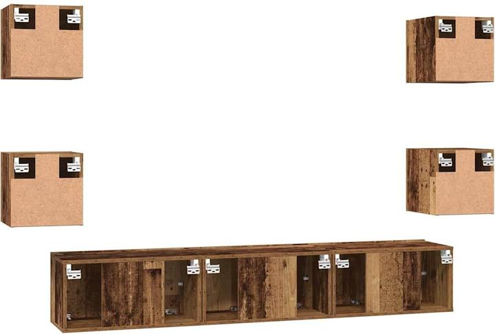 Image du produit vidaXL Espace de rangement mural (30 x 30 x 30 cm)