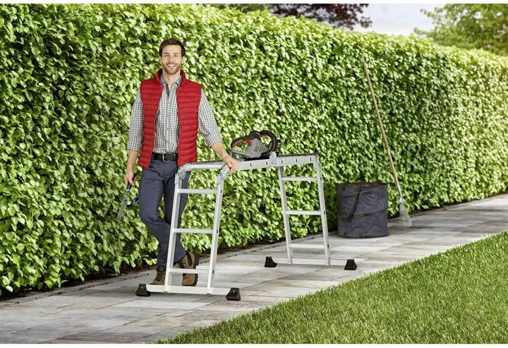 Productafbeelding Hailo M60, aluminium universele ladder, 4x3 sporten (Multifunctionele ladder, 332 cm)