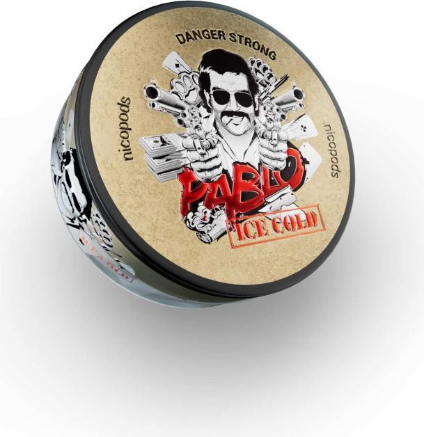 Actual product image Pablo Ice Cold (Nicotine Pouches, 24 mg)