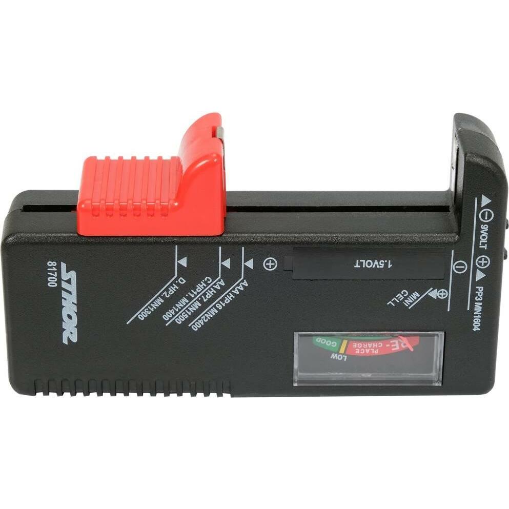 Toya TESTER BATERII 1,5V ORAZ 9V, Accessori pile + batterie