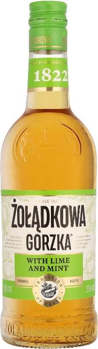 Image du produit Zoladkowa Gorzka Citron vert et menthe 0,5 litre 30 % vol.