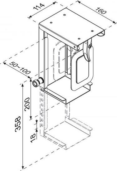 Image du produit Neomounts Cpu-D075black