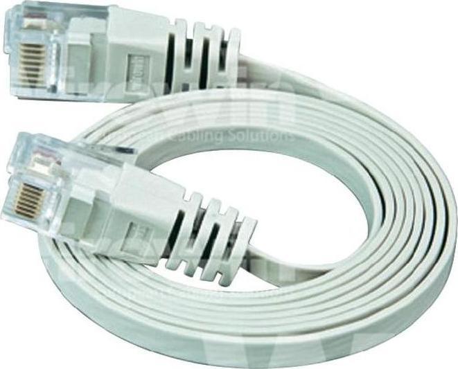 Produktbild Wirewin Slim Patchkabel: U/FTP, 10cm, gelb (U/FTP, CAT6a, 0.10 m)