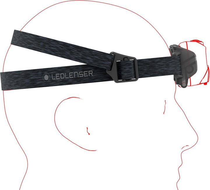 Image du produit Ledlenser LED LENSER Lampe frontale HF6R blanche (800 lm)