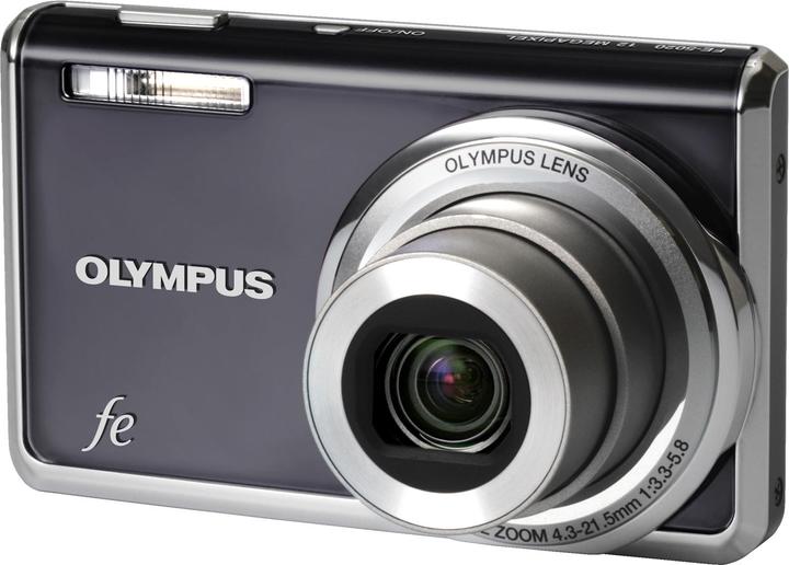 Olympus FE-5020, 12 Megapixel, 5x Ultra WW-Zoom, Grijs (12.20 Mpx, 1/2,3'')