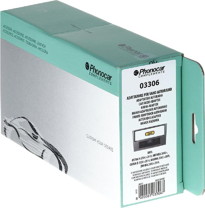 Image du produit Phonocar Cadre radio anthracite métallisé