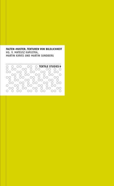 Produktbild Falten-Muster: Texturen von Bildlichkeit (Deutsch, 2018)