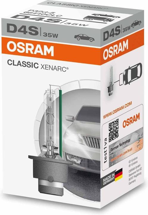 Produktbild Osram Żarówka (Karton 1szt.) D4S 42V 35W P32D-5 Xenarc Classic 4150K (D4S)