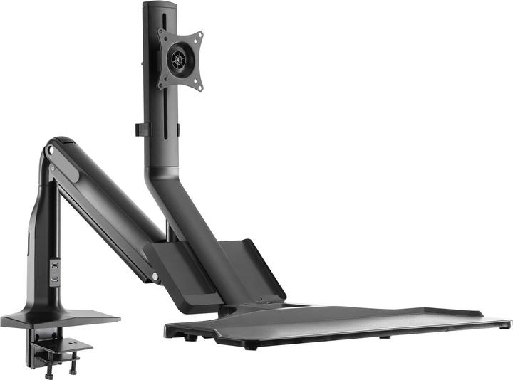 Produktbild InLine Workstation-Tischhalterung mit Lifter (Tisch, 17")