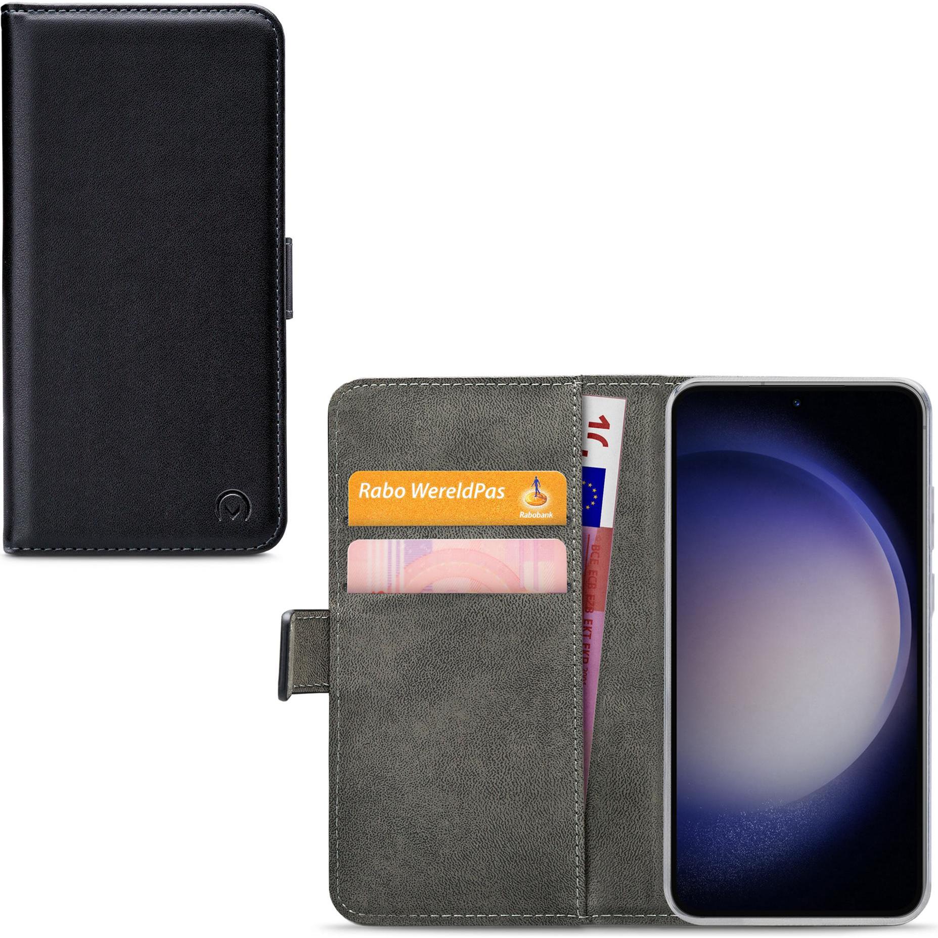 Thumbnail - Mobilize Klassische Gelly-Geldbörse (Samsung Galaxy S23+), Smartphone Hülle, Schwarz