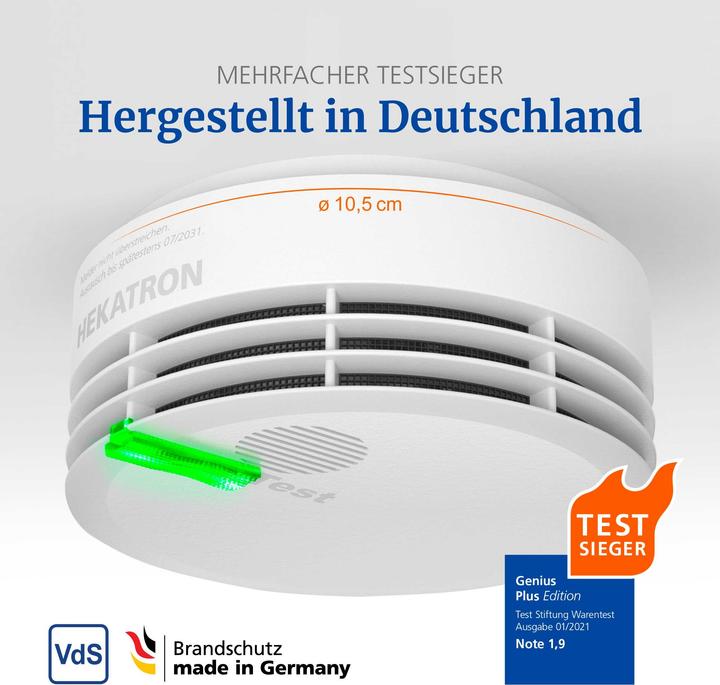 Actual product image Hekatron Genius Plus