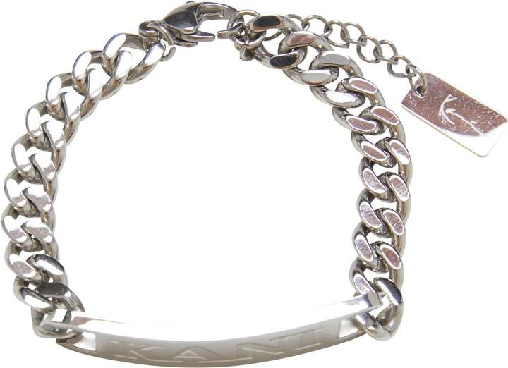 Produktbild Karl Kani KK Retro Kani Plate Cubanlink Bracelet - 186103 (100% Stahl)