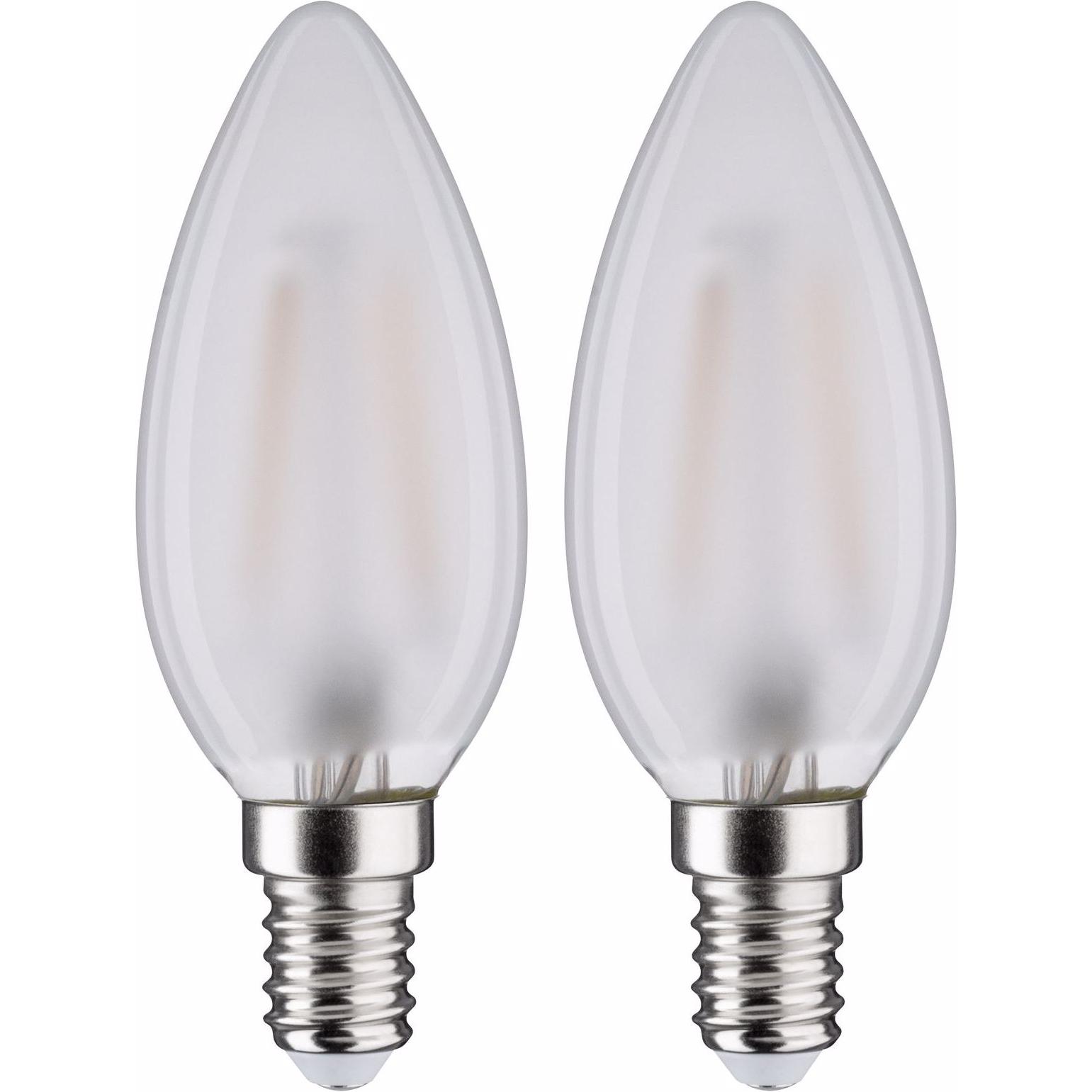 Paulmann, Leuchtmittel, Kerze 2er Set (E14, 3 W, 250 lm, 2 x, G)