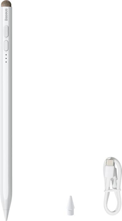 Produktbild Baseus Smooth Writing Stylus with LED Indicators (Active+Passive version) White (Including: Universal Type-