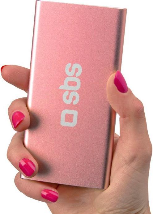 Image du produit SBS Charge rapide 5000mAh Power bank - Collection Or (5000 mAh, 18.50 Wh)