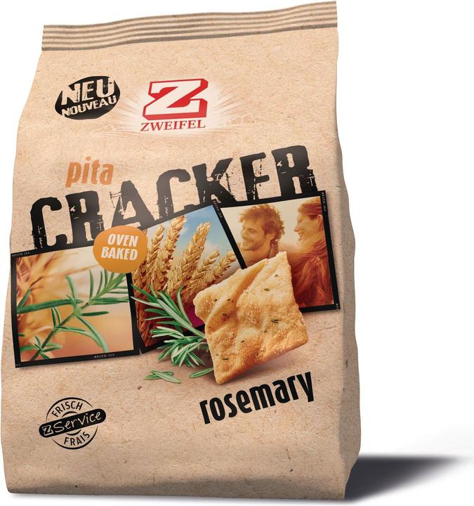 Produktbild Zweifel Baked Pita Cracker Rosemary (90 g)