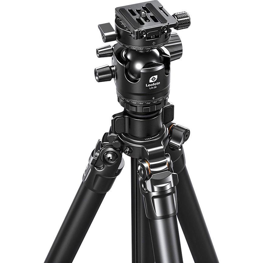 Thumbnail - Leofoto LG-284C Set (Metall, Carbon), Stativ