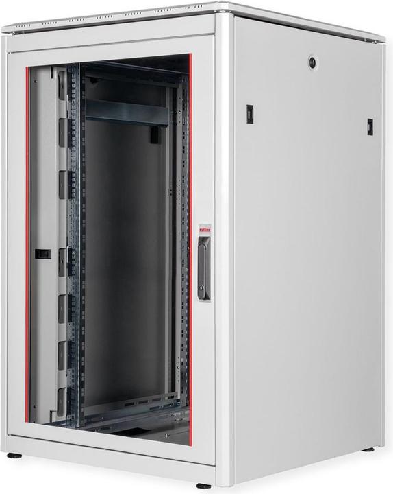Actual product image Roline 19-inch network cabinet Pro 22 U (22 RU, 19 inch rack)